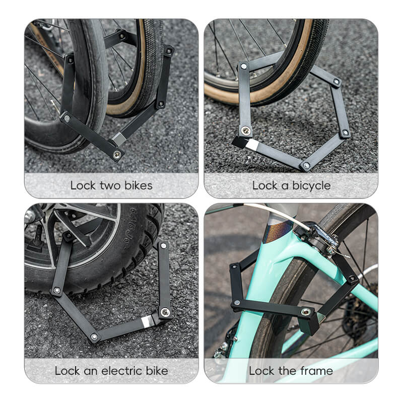 ROCKBROS Key Folding Bike Lock