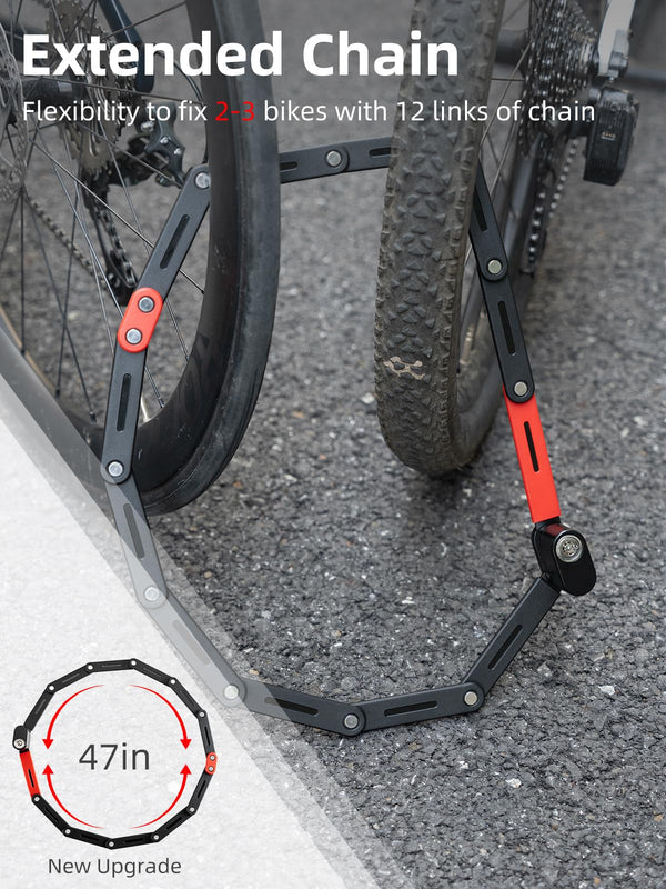 ROCKBROS Heavy Duty Folding Bike Lock