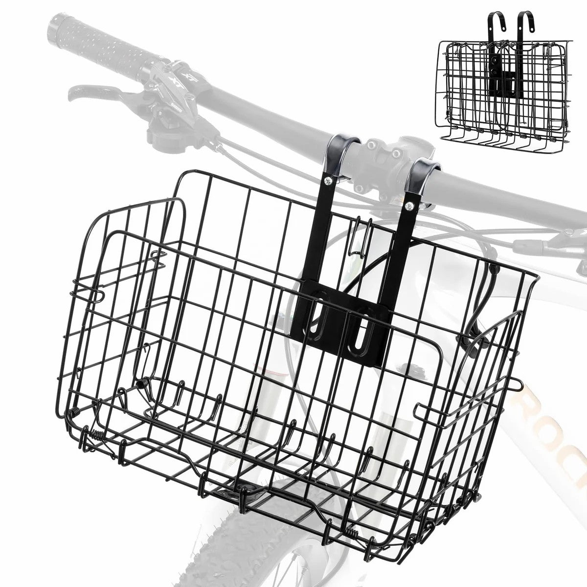 ROCKBROS Folding Steel Mesh Basket