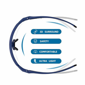 ROCKBROS Half Frame Photochromic Cycling Glasses