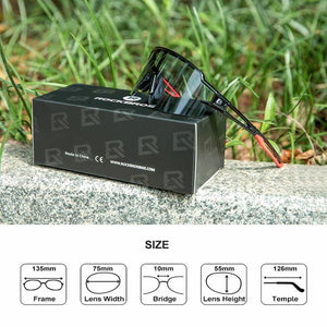 ROCKBROS Half Frame Photochromic Cycling Glasses