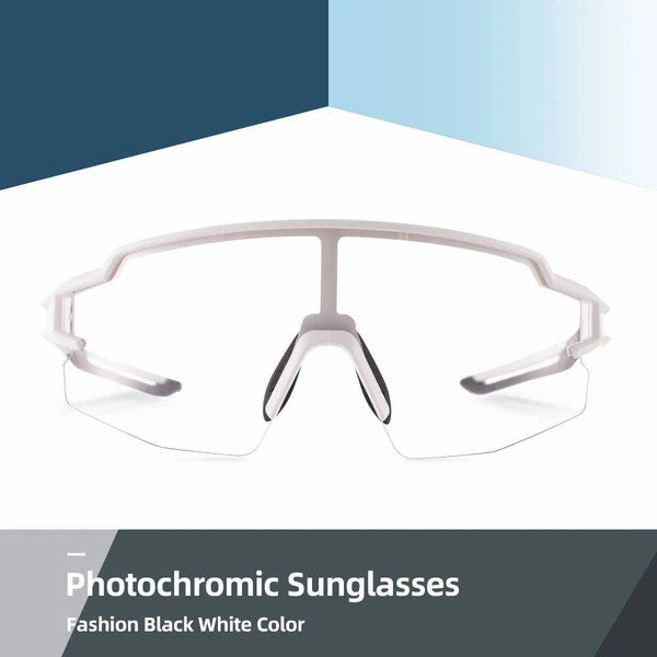 ROCKBROS Half Frame Photochromic Cycling Glasses