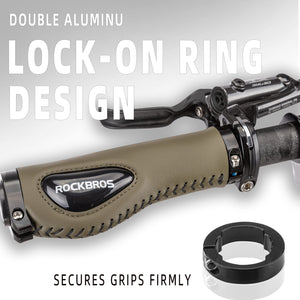 ROCKBROS Soft Gel Dual Lock Handlebar Grips