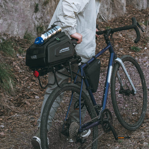 ROCKBROS 9L Hard Shell Rear Rack Trunk Bag