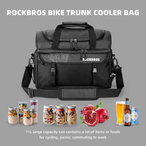 ROCKBROS 11L Insulated Rear Rack Pannier Cooler