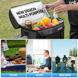 ROCKBROS 11L Insulated Rear Rack Pannier Cooler
