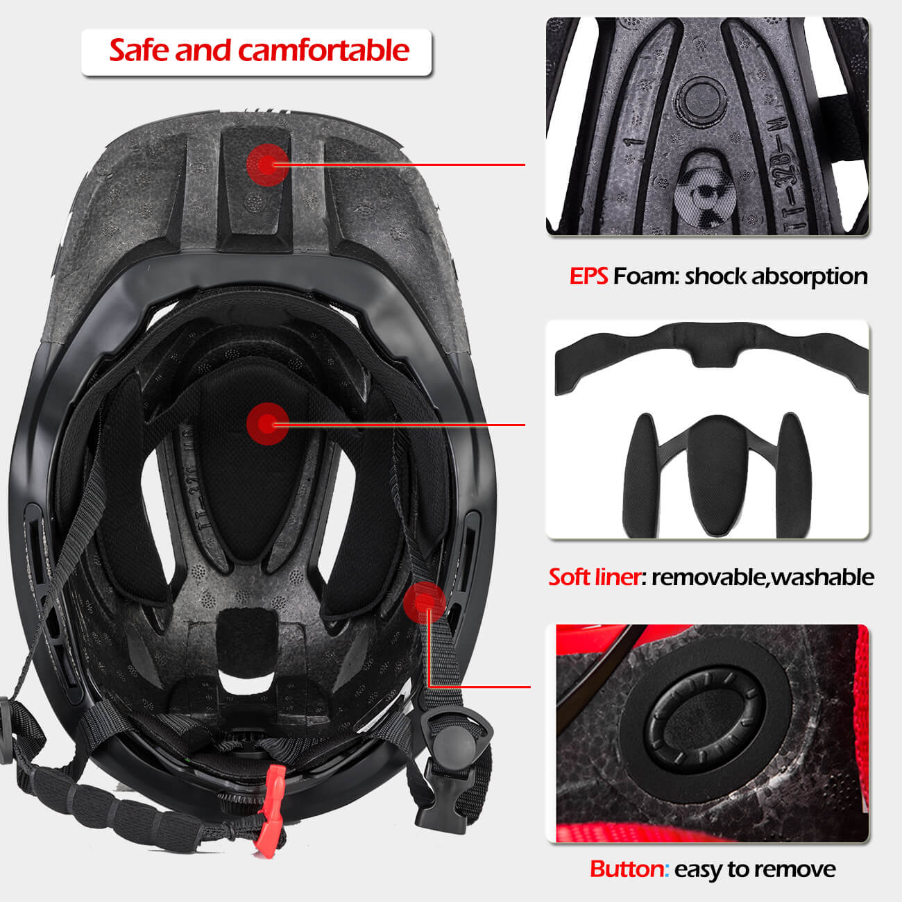 ROCKBROS Kids Full Face Helmet
