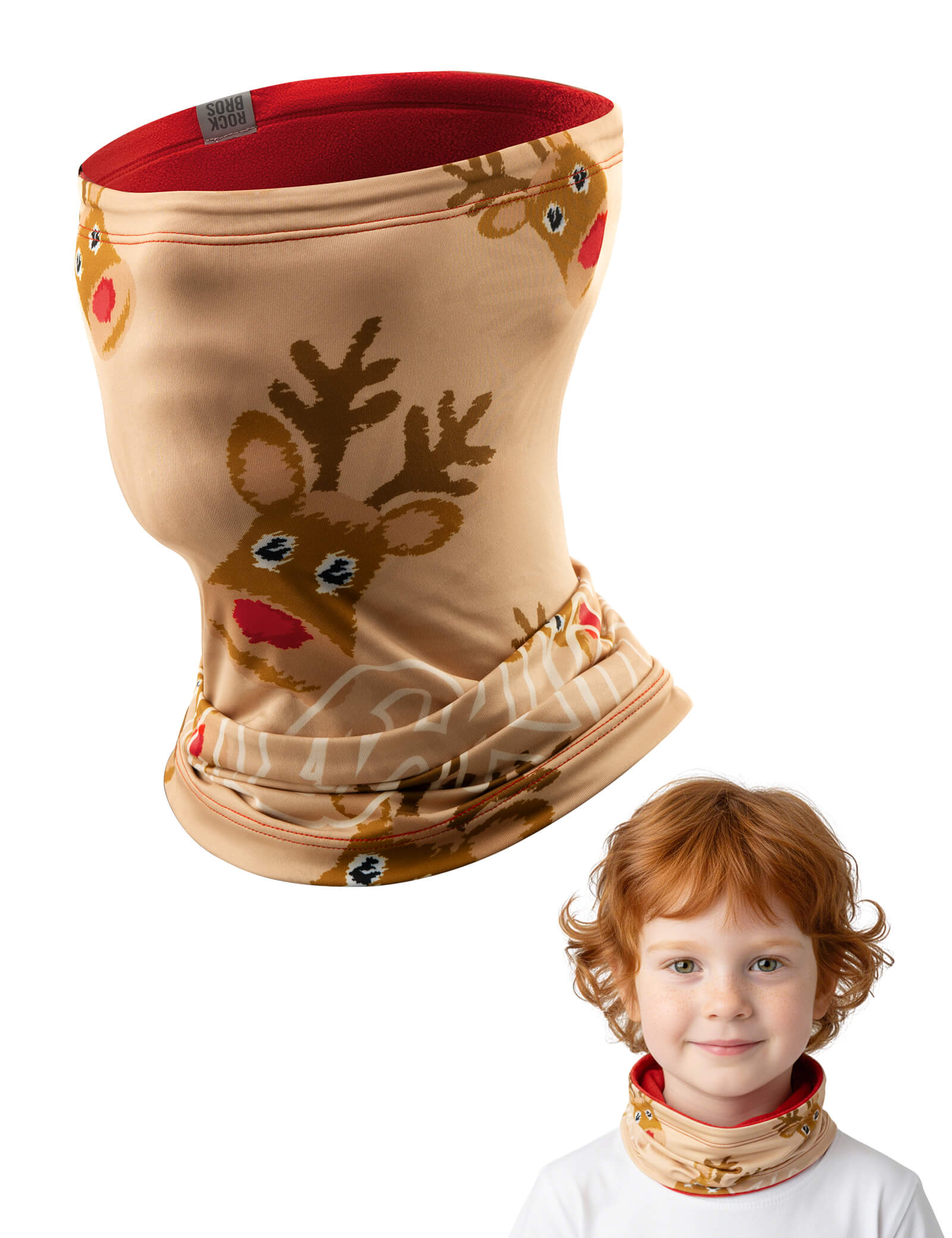 ROCKBROS Kids Fleece Neck Gaiter