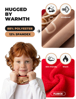 ROCKBROS Kids Fleece Neck Gaiter
