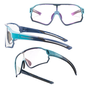 ROCKBROS Kids UV400 Photochromic Cycling Sunglasses