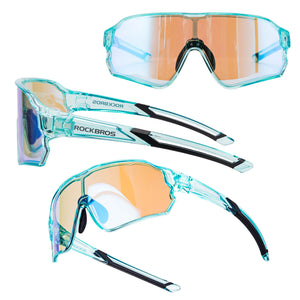 ROCKBROS Kids UV400 Photochromic Cycling Sunglasses