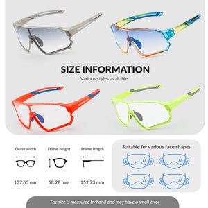 ROCKBROS UV400 Kids Photochromic Sunglasses