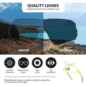 ROCKBROS UV400 Kids Photochromic Sunglasses