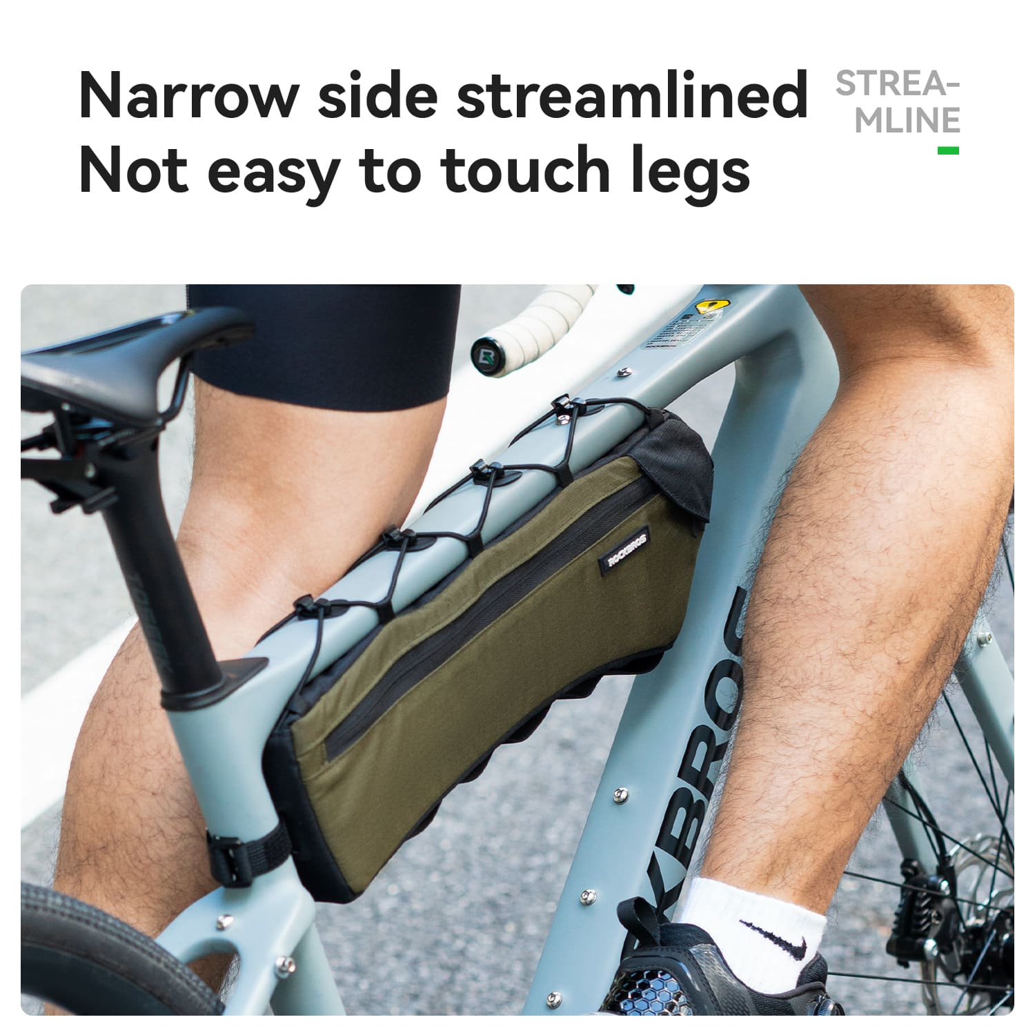 ROCKBROS 1.9L Triangle Frame Bag
