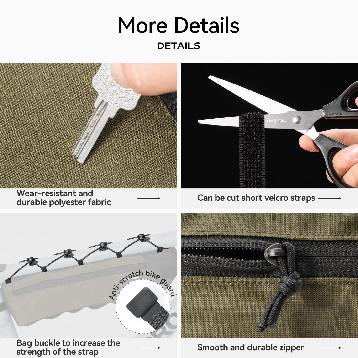 ROCKBROS 1.9L Triangle Frame Bag