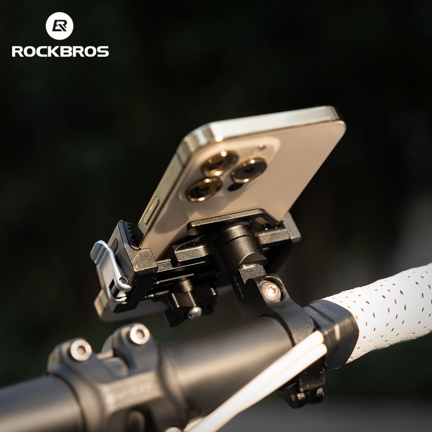 ROCKBROS Lightweight Quick-Release Phone Mount