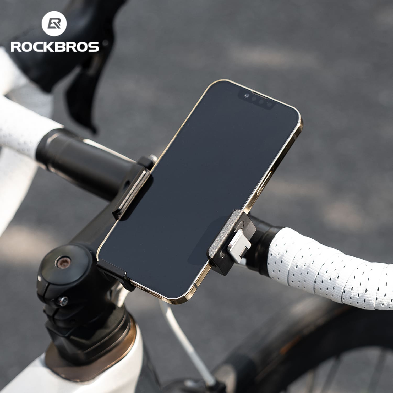 ROCKBROS Lightweight Quick-Release Phone Mount