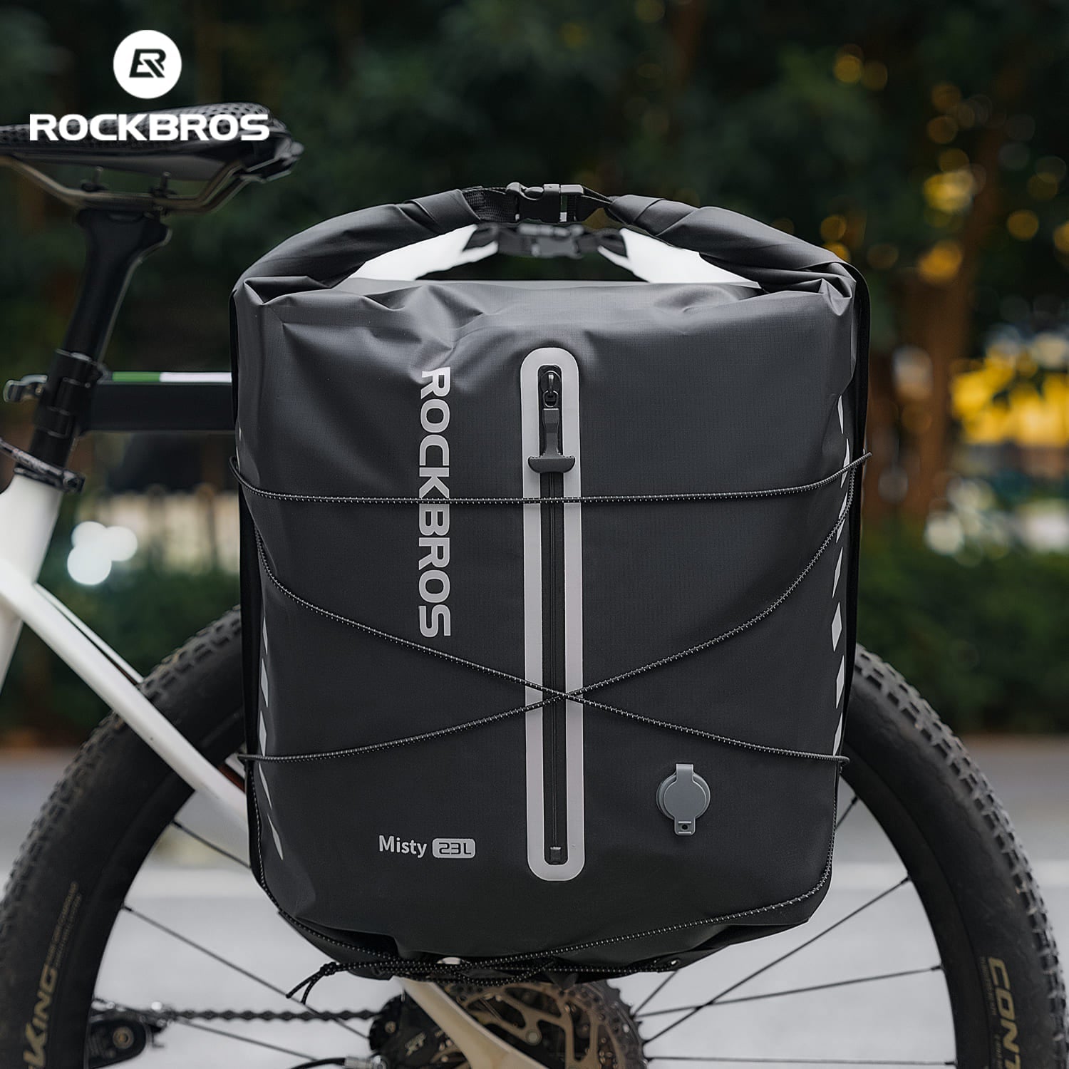 ROCKBROS 23L Lightweight & Waterproof Rear Rack Bag