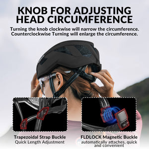 ROCKBROS LK-11 Anquetil Lightweight Road & MTB Bike Helmet