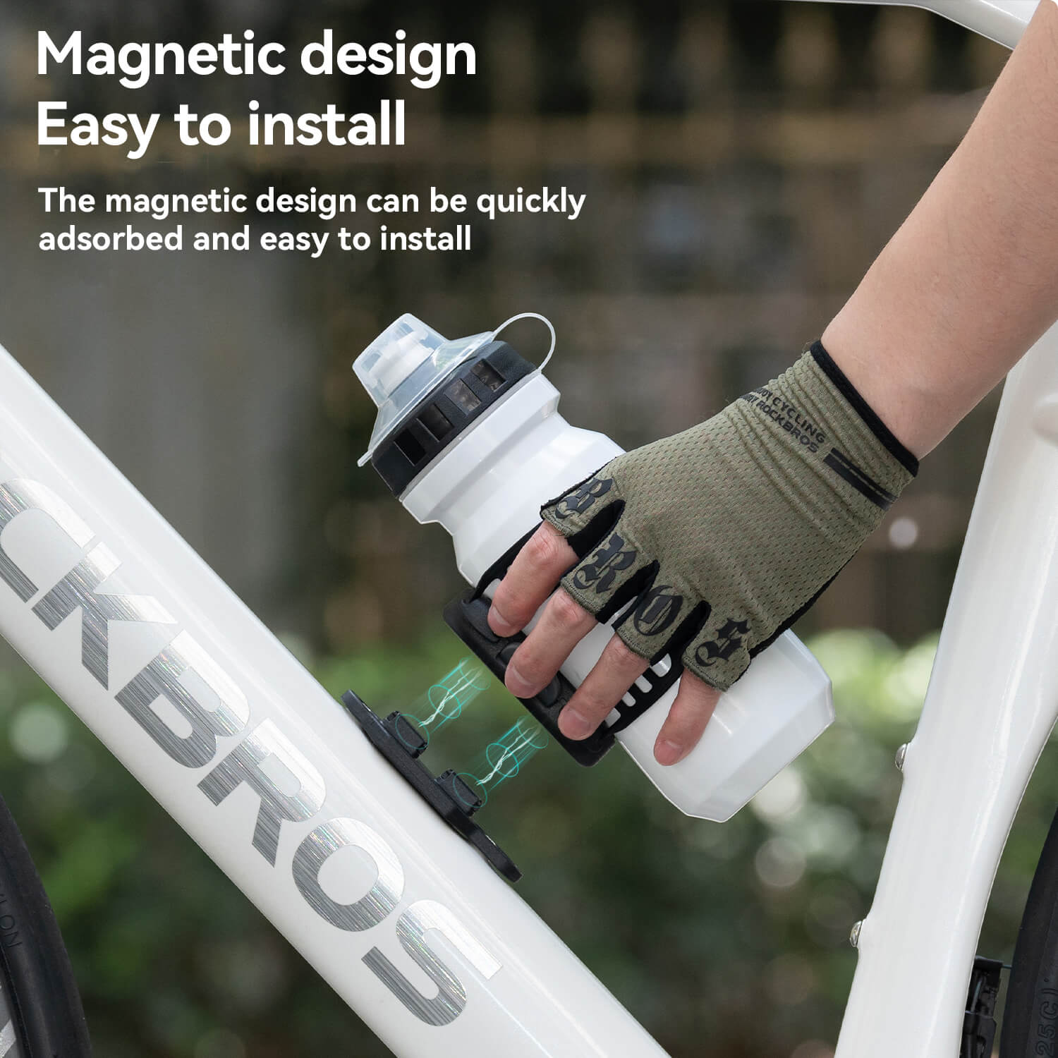 ROCKBROS Magnetic Water Bottle Holder
