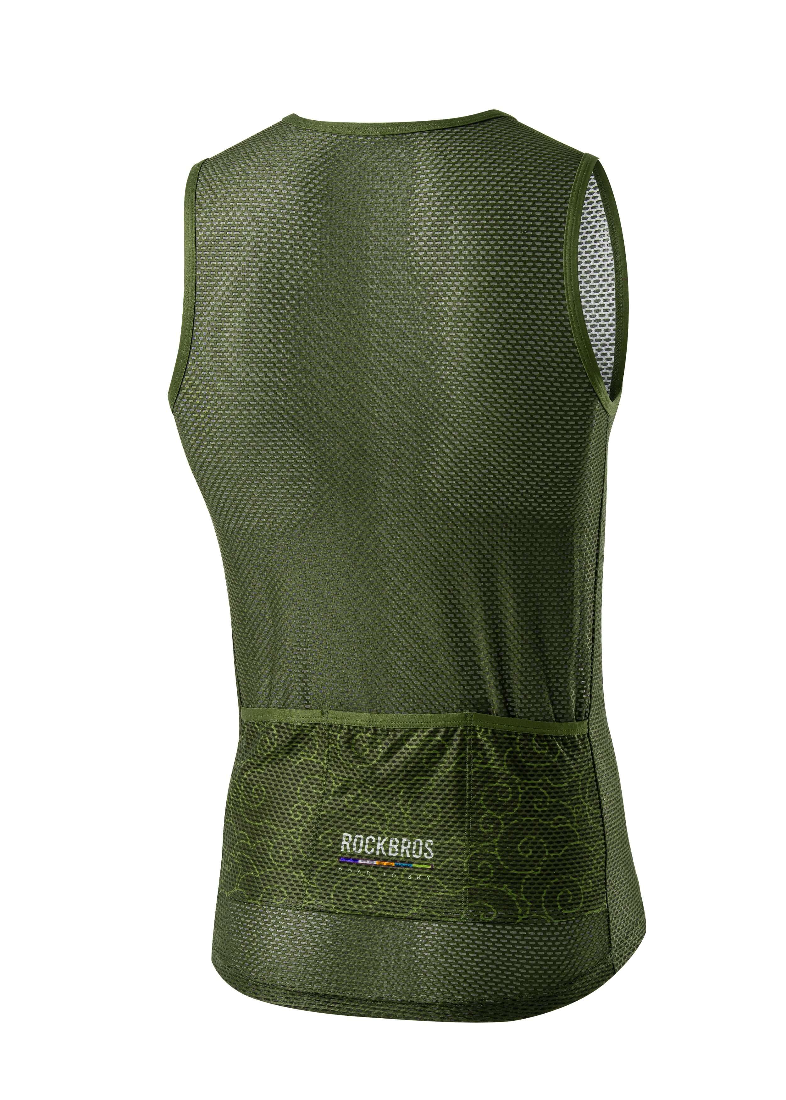 ROCKBROS Men's Sleeveless Cycling Base Layer