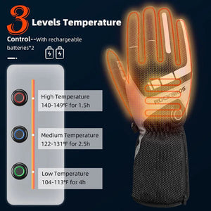 ROCKBROS Rechargeable Heated Gloves