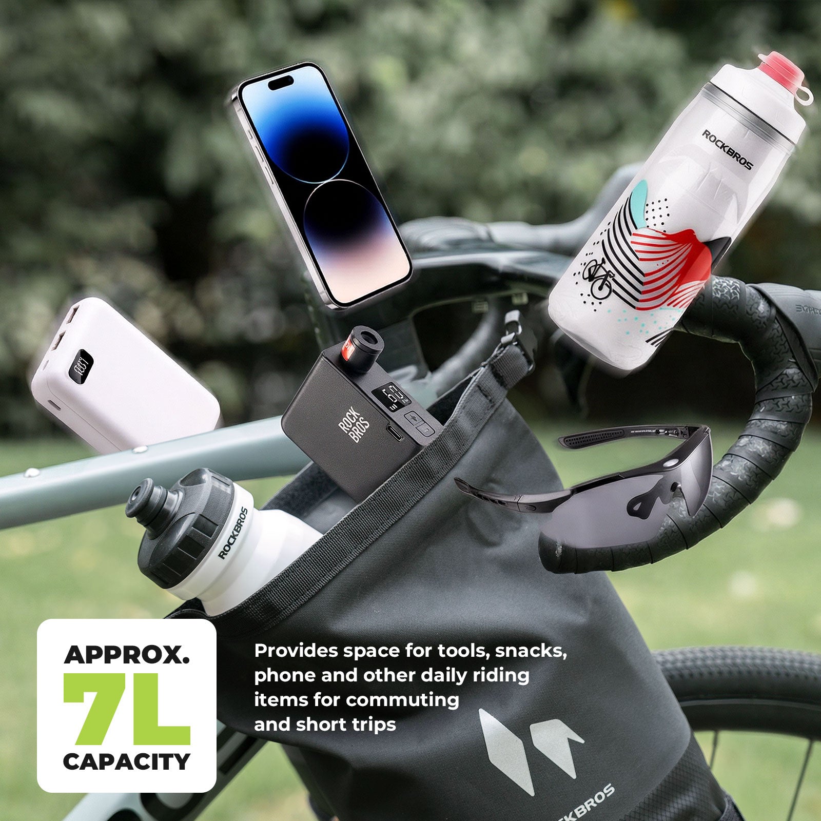 ROCKBROS 7L Front Fork Bag