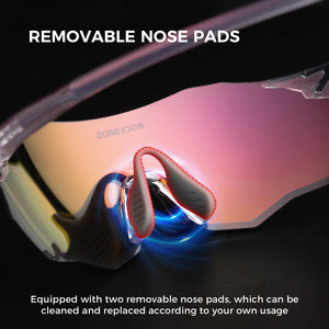 ROCKBROS UV400 Rimless Polarized Cycling Glasses