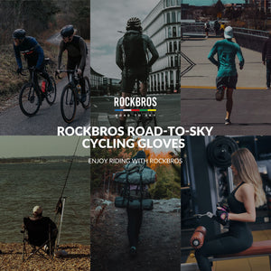 ROAD TO SKY Anti-Slip Full Finger Cycling Gloves
