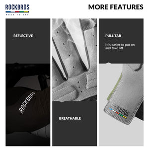 ROAD TO SKY Anti-Slip Full Finger Cycling Gloves