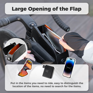 Road To Sky .6L - .9L Waterproof Magnetic Top Tube Frame Bag