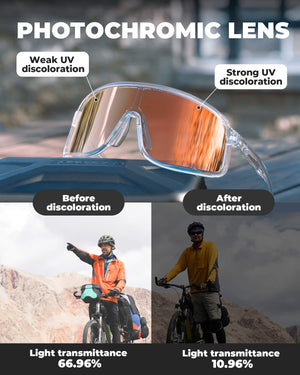 ROCKBROS SP350 Photochromic Cycling Glasses