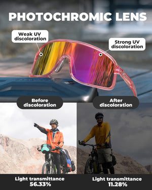 ROCKBROS SP350 Photochromic Cycling Glasses