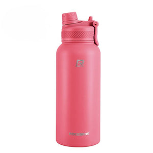 ROCKBROS Stainless Steel Insulated Water Bottle & Straw