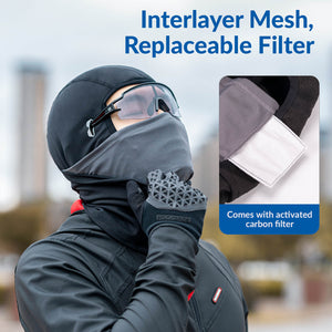 ROCKBROS Thermal Balaclava with Glasses Hole