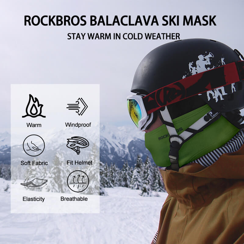 ROCKBROS Thermal Windproof Balaclava Ski Mask