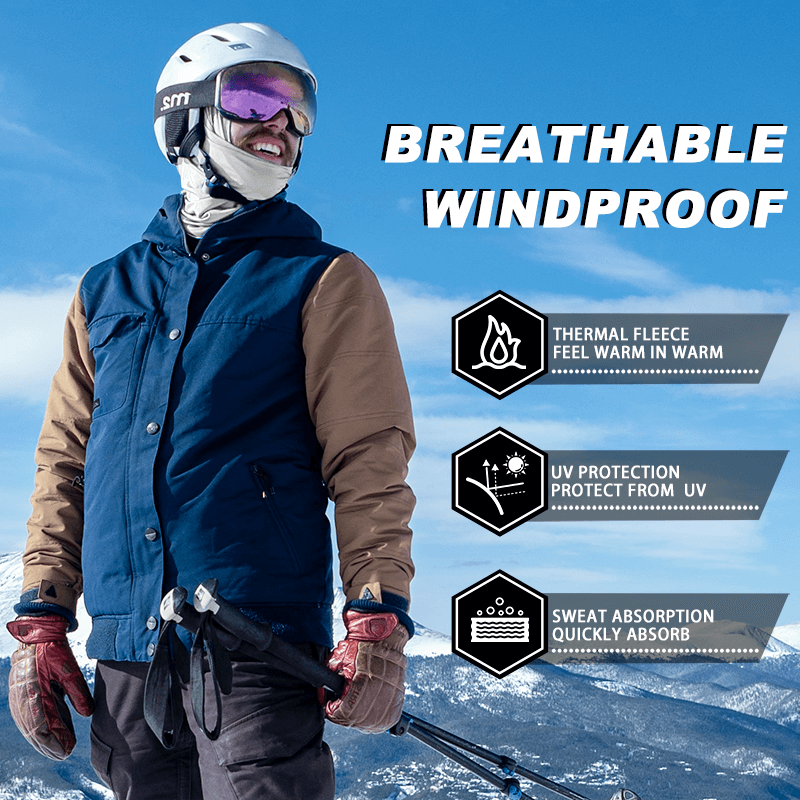 ROCKBROS Thermal Windproof Balaclava Ski Mask