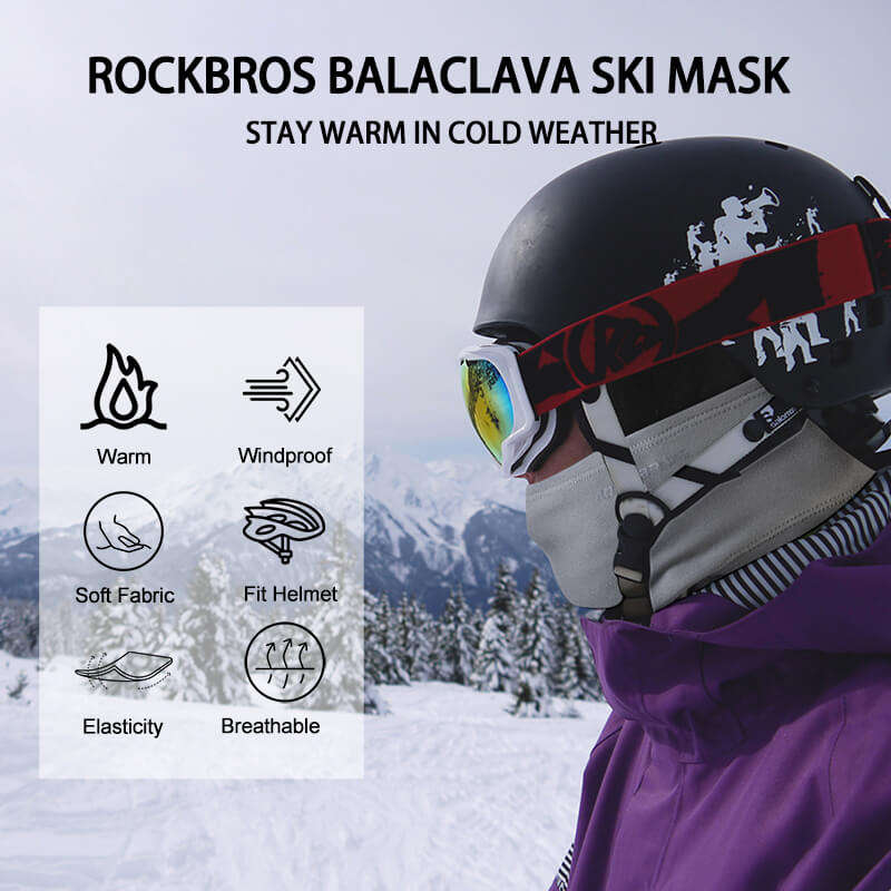 ROCKBROS Thermal Windproof Balaclava Ski Mask