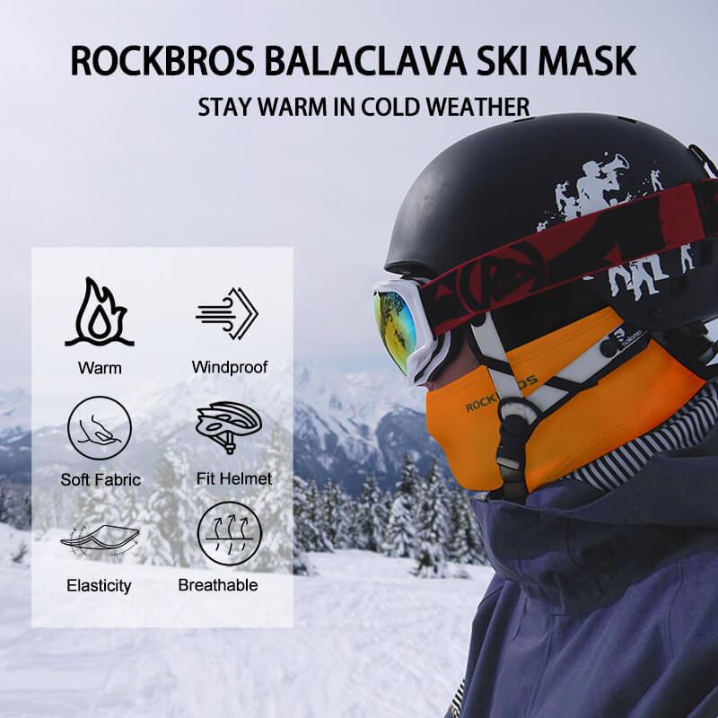 ROCKBROS Thermal Windproof Balaclava Ski Mask