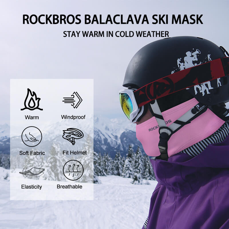 ROCKBROS Thermal Windproof Balaclava Ski Mask