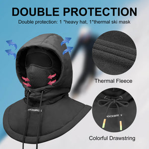ROCKBROS Extended Thermal Fleece Balaclava