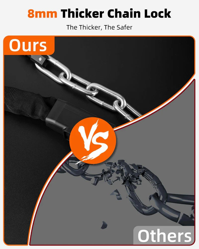 ROCKBROS Hardened Chain Bike Lock