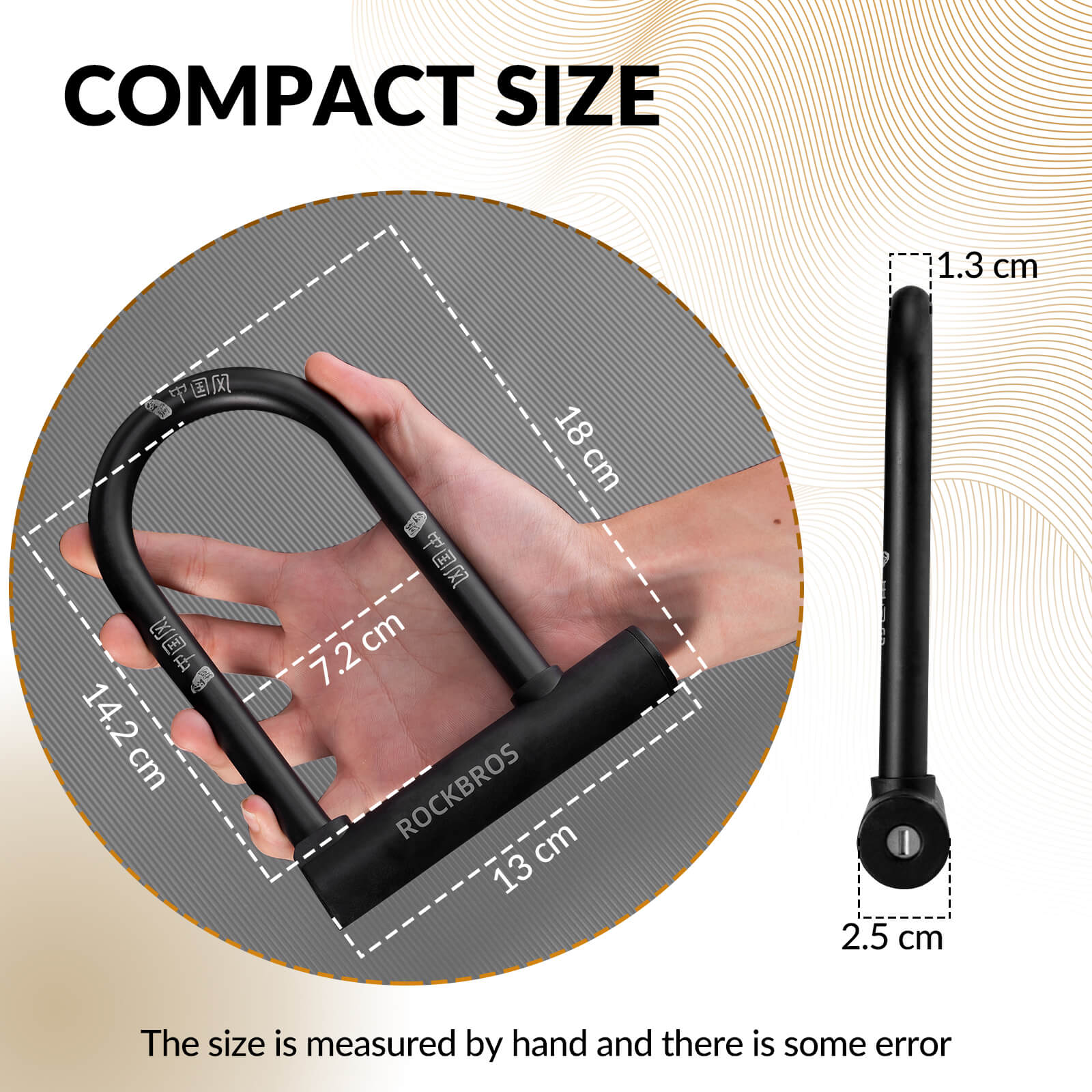 ROCKBROS U-Lock Bike Lock