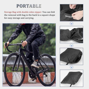 ROCKBROS Unisex Cycling Rain Jacket