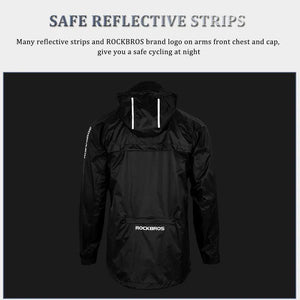 ROCKBROS Unisex Cycling Rain Jacket
