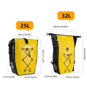 ROCKBROS 32L Waterproof Pannier