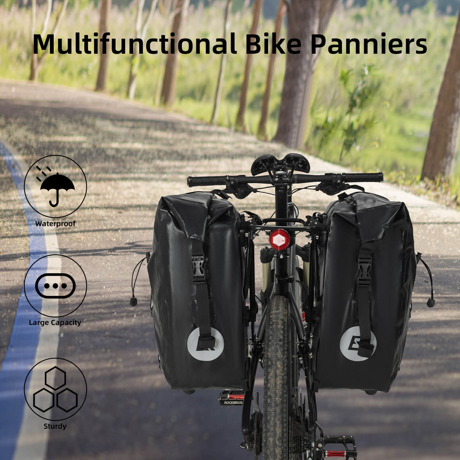 ROCKBROS 32L Waterproof Pannier