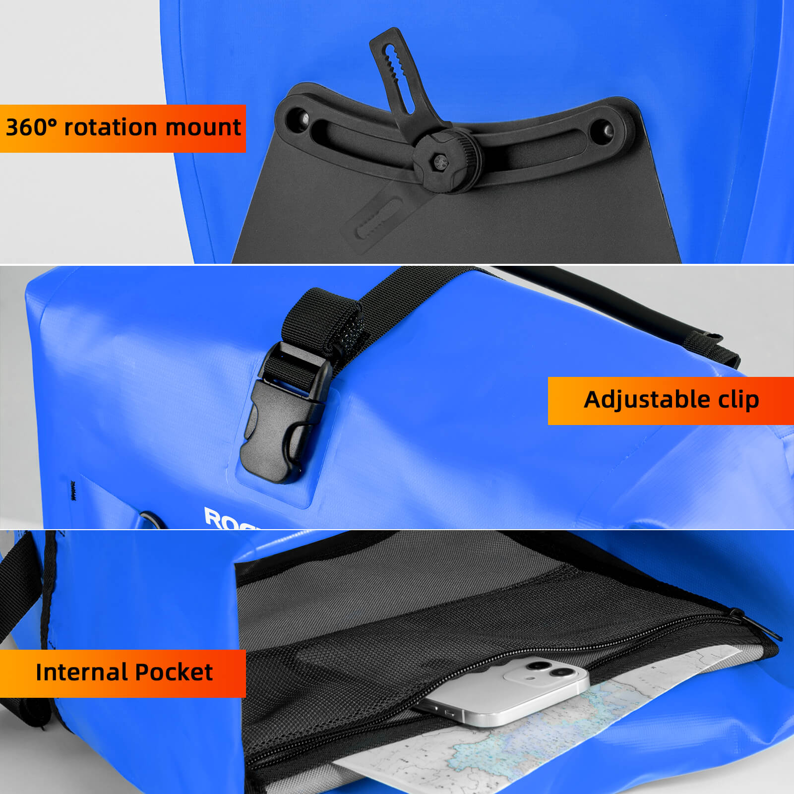 ROCKBROS 32L Waterproof Pannier