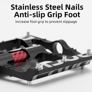 ROCKBROS Non-Slip Aluminum MTB Bike Pedals