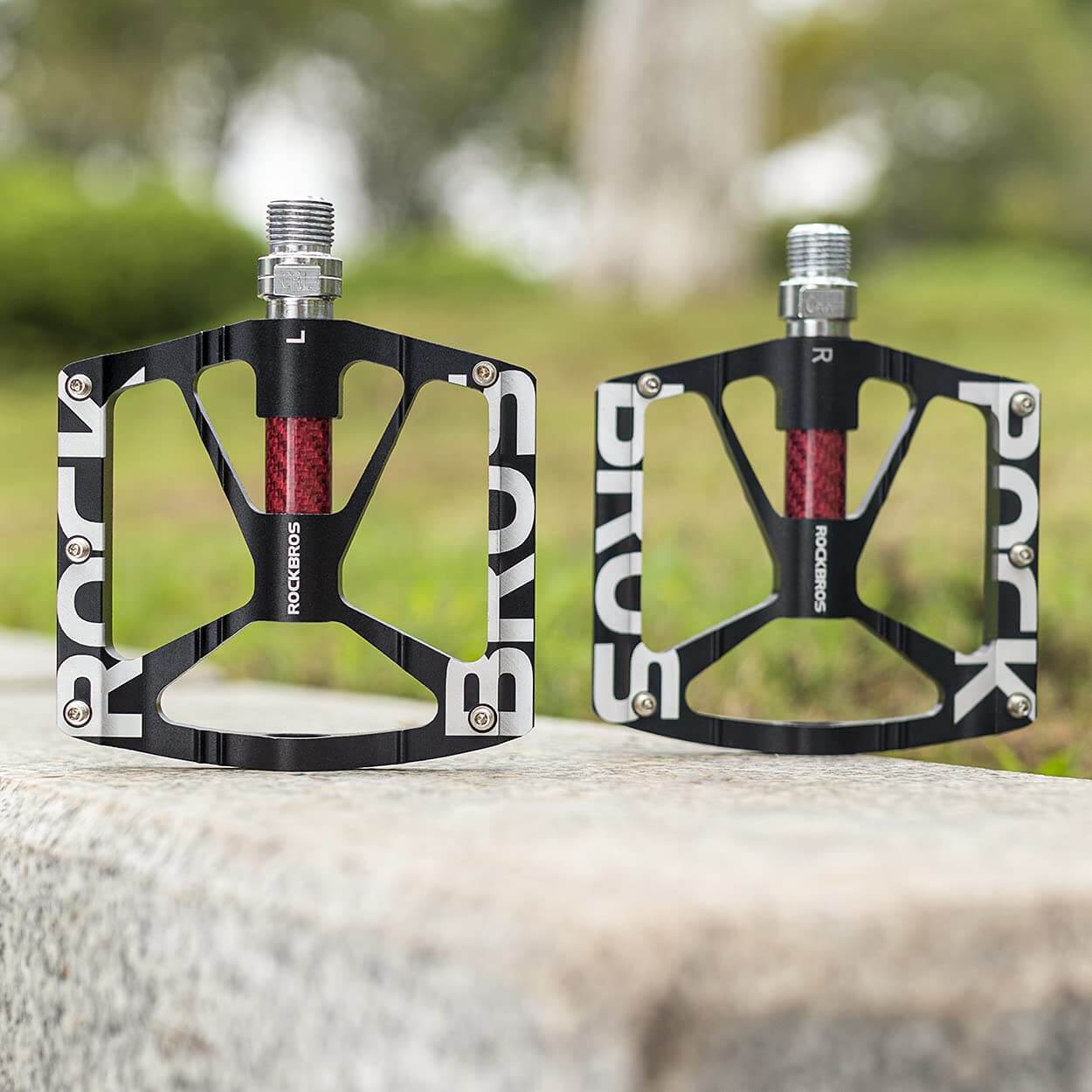 ROCKBROS Non-Slip Aluminum MTB Bike Pedals